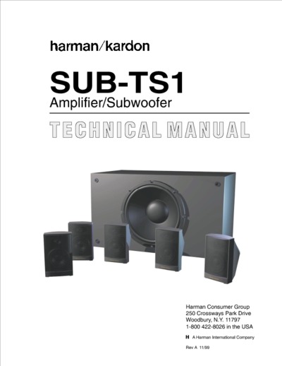 Harman Kardon HKTS-1