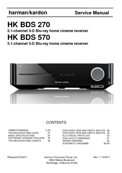 Harman Kardon BDS-270