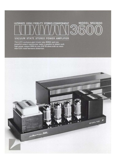 Luxman MQ-3600