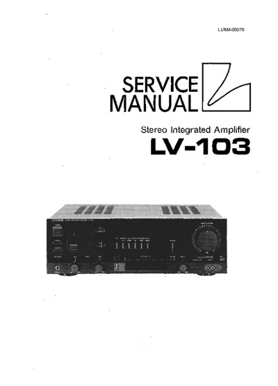 Luxman LV-103