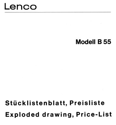Lenco B55