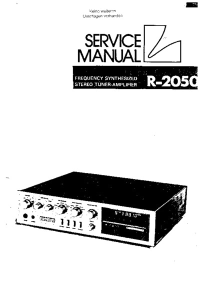 Luxman R-2050