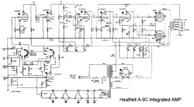Heathkit A-9C Schematics