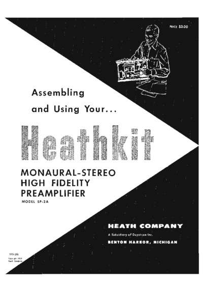 Heathkit SP-2A-Assembly-Operation