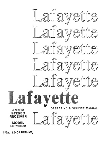 Lafayette LR-120-DB