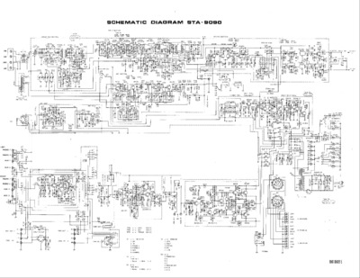 Nikko STA-9090 Repair Schematic