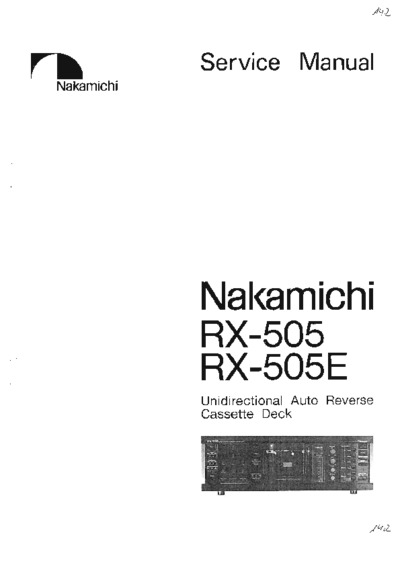 Nakamichi RX-505