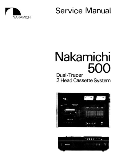 Nakamichi 500