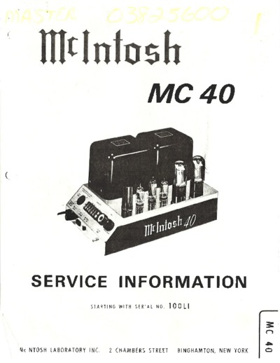 McIntosh MC-40