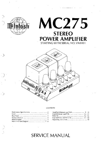 McIntosh MC-275-MK-V