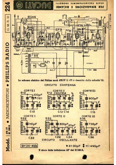 Philips 478-IV BI590-A 1