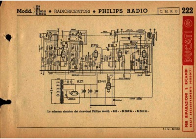 Philips 666 BI560-A BI561-A 2