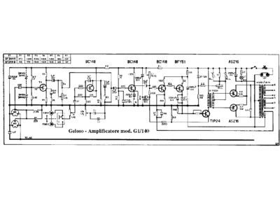 Geloso G1-140 amplifier