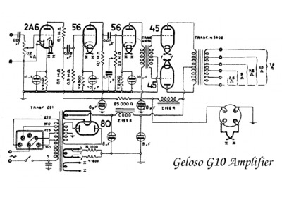 Geloso G10 Amplifier