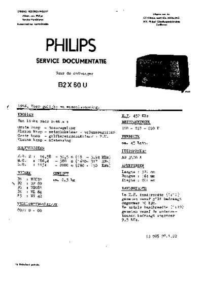 Philips B2X60U