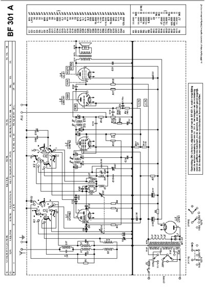 Philips BF301A Schematic