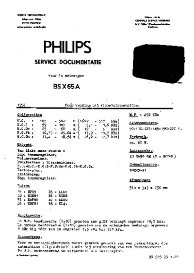 Philips B5X65A