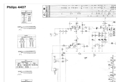 Philips 4407 Schematic
