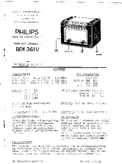 Philips BDK-361U