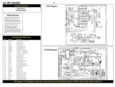 LG WF-32A22D1 Chassis PC82A