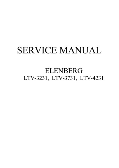Elenberg LTV-3231, LTV-3731, LTV-4231