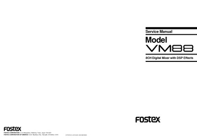 FOSTEX VM88