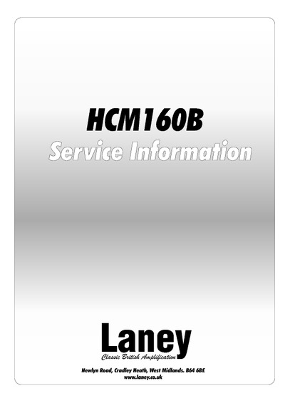 Laney HCM160B