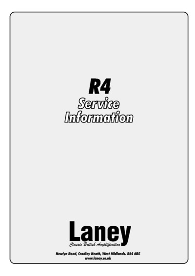 Laney R4