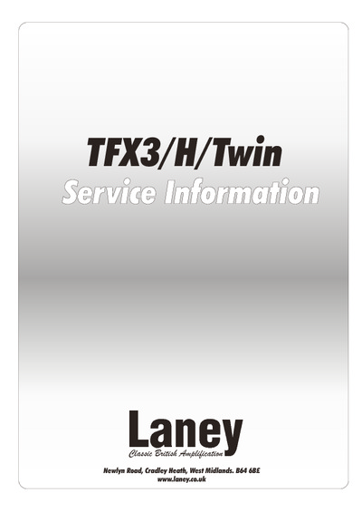 Laney TFX3-H-Twin