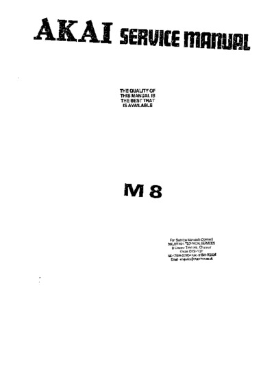 Akai M8