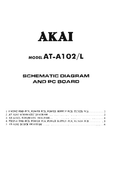 Akai ATA102