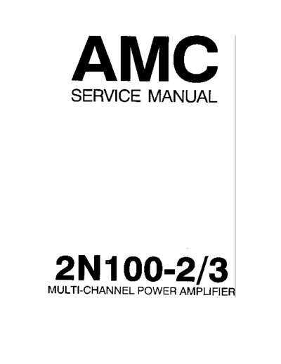 AMC 2N100