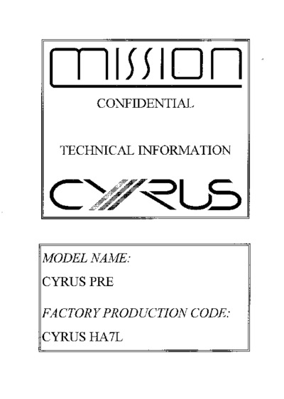 Cyrus-PRE