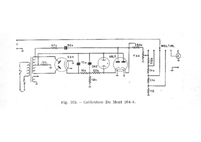 DuMont 264-A Scope calibrator