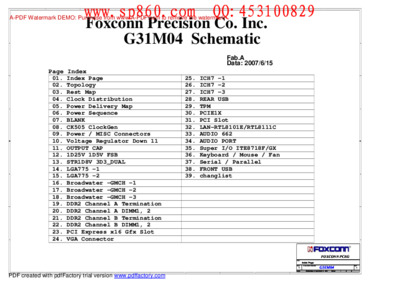 FOXCONN G31MX