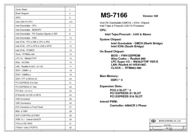 MSI MS-7166-100
