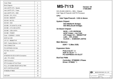 MSI MS-7113-1B MP