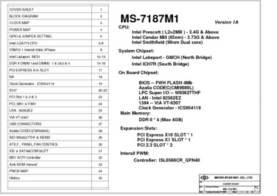MSI MS-7187-1B