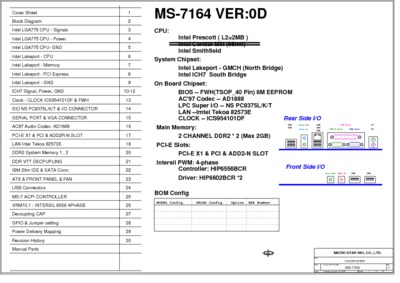 MSI MS-7164-0D-0818