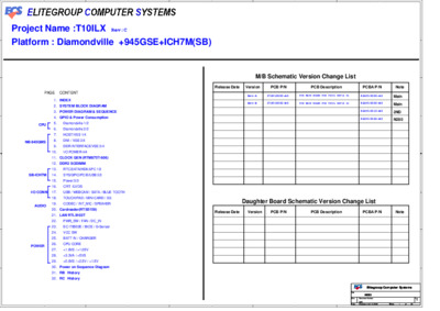 ECS T10ILX - 37GT10000-C0 - REV C