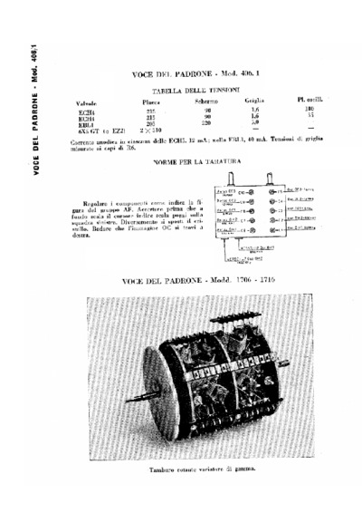 Marconi 406 alignment