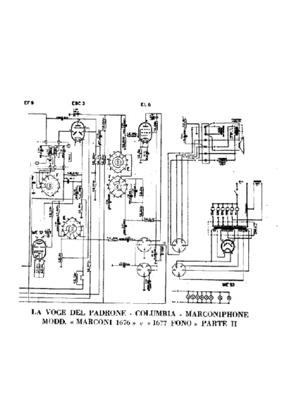 Marconi 1676 1677 Fono II