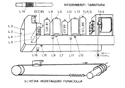 Mivar Ralex tuning cord and alignment