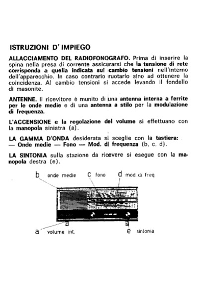 Mivar Ralex Fono user manual