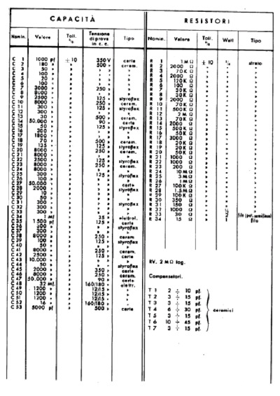 Phonola 815 components