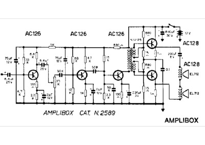 Geloso 2589 Amplibox