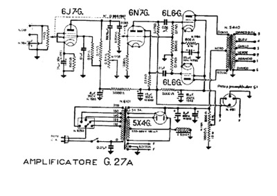 Geloso G27A Amplifier