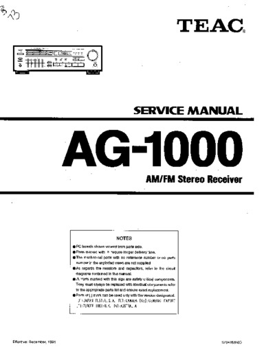 Teac AG-1000