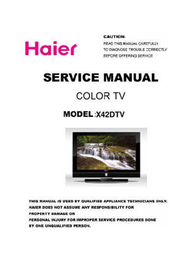 Haier X42DTV DC0UZ0E0700