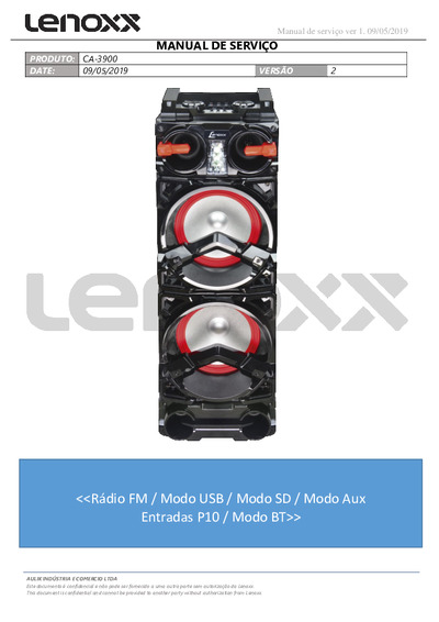 Lenoxx CA-3900